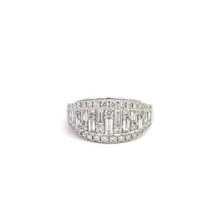 14K WHITE GOLD DIAMOND RING 1.50CT