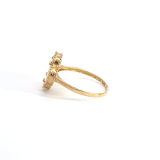 14K YELLOW GOLD FASHION RING