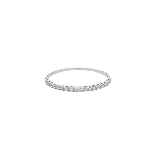 14K GOLD LAB GROWN DIAMOND FLEXIBLE BANGLE (2.00TCW-10.00TCW)