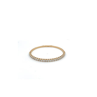 14K GOLD LAB GROWN DIAMOND FLEXIBLE BANGLE (2.00TCW-10.00TCW)