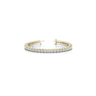14K GOLD LAB GROWN DIAMOND TENNIS BRACELET (2.00TCW-15.00TCW)