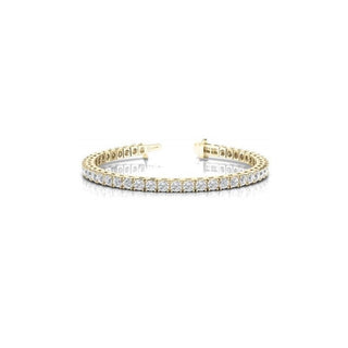14K GOLD LAB GROWN DIAMOND TENNIS BRACELET (2.00TCW-15.00TCW)