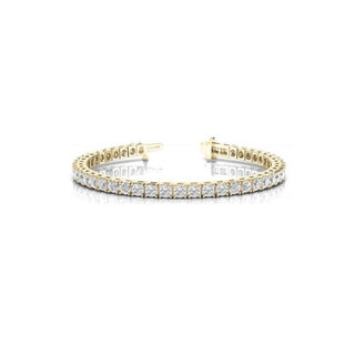 14K GOLD LAB GROWN DIAMOND TENNIS BRACELET (2.00TCW-15.00TCW)