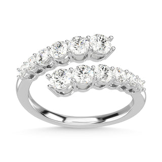 14K White Gold Diamond 1 Ct.Tw. Fashion Ring