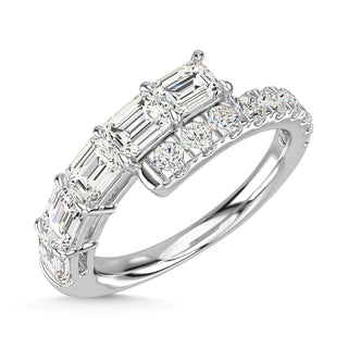 14K White Gold Diamond 1 7/8 Ct.Tw. Fashion Ring