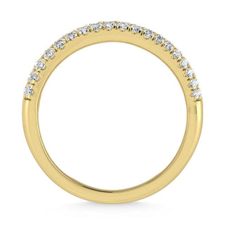 14K Yellow Gold  Diamond 5/8 Ct.Tw. Fashion Band
