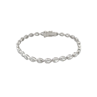 14K LAB GROWN DIAMOND BRACELET 5.00CT