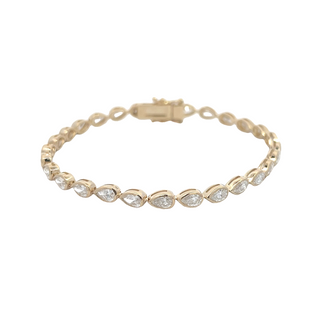 14K LAB GROWN DIAMOND BRACELET 5.00CT