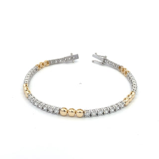 14K LAB GROWN DIAMOND BRACELET 3.00CT
