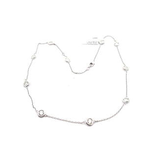 14K GOLD BEZEL BY THE YARD NECKLACE 4.00 CTS