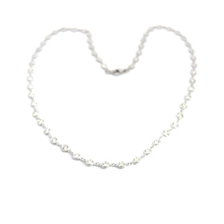 14K GOLD BEZEL BY THE YARD NECKLACE 5.00 CTS