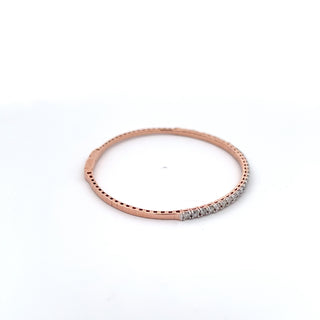 14K DIAMOND FLEXIBLE BANGLE 1.50 CARATS
