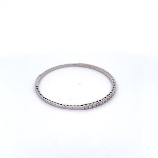 14K DIAMOND FLEXIBLE BANGLE 2.00 CARATS