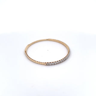 14K DIAMOND FLEXIBLE BANGLE 2.00 CARATS