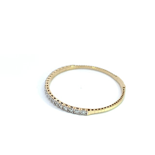14K DIAMOND FLEXIBLE BANGLE 3.50 CARATS