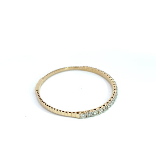 14K DIAMOND FLEXIBLE BANGLE 3.50 CARATS