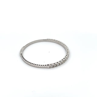 14K DIAMOND FLEXIBLE BANGLE 3.75 CARATS
