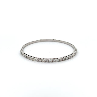 14K DIAMOND FLEXIBLE BANGLE 3.75 CARATS