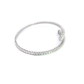 14K DIAMOND FLEXIBLE BANGLE STYLE 4214