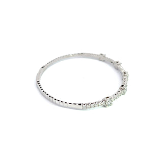 14K DIAMOND FLEXIBLE BANGLE 2.00 CARATS