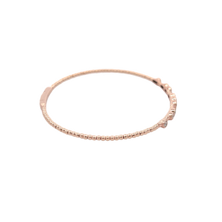 14K DIAMOND FLEXIBLE BANGLE 0.50CT