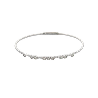 14K DIAMOND FLEXIBLE BANGLE 0.50CT