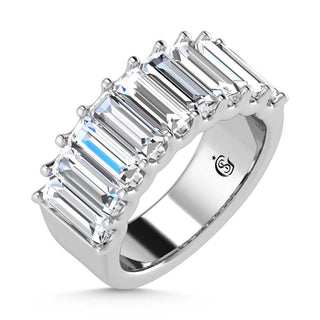 14K White Gold Lab Grown Diamond 3 1/6 Ct.Tw. Band