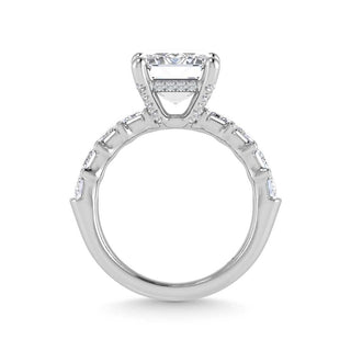 14K White Gold Lab Grown Diamond 5 3/4 Ct.Tw. Engagement Ring