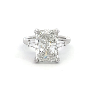 14K W/G LAB GROWN DIAMOND 7.50CT RADIANT CUT