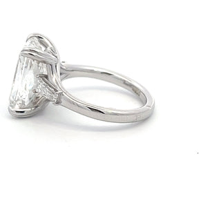 14K W/G LAB GROWN DIAMOND 7.50CT RADIANT CUT