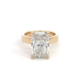 18K Y/G LAB GROWN DIAMOND 5.00CT RADIANT CUT