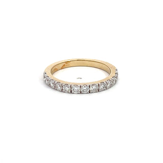14K LAB GROWN DIAMOND WEDDING BAND 0.75CT