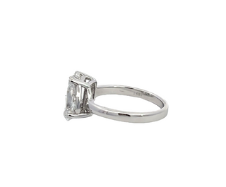 14K LAB GROWN DIAMOND TWO STONE RING 2.50CT