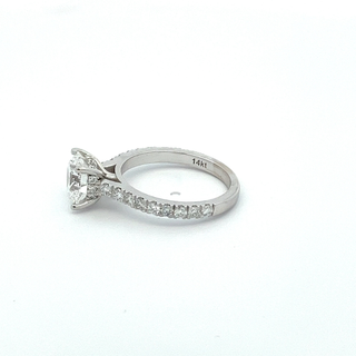 14K W/G LAB GROWN DIAMOND 2.5CT ROUND CUT