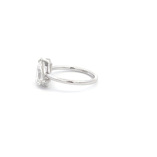 14K LAB GROWN DIAMOND TWO STONE RING 2.25CT