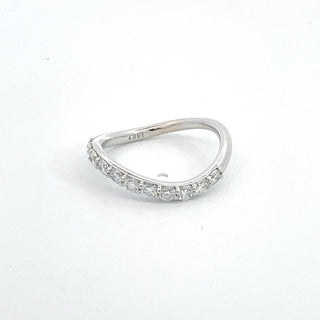 14K W/G LAB GROWN DIAMOND FASHION RING 0.75CT
