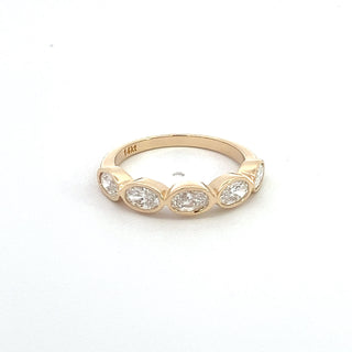 14K LAB GROWN DIAMOND WEDDING BAND 1.00CT