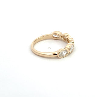 14K LAB GROWN DIAMOND WEDDING BAND 1.00CT