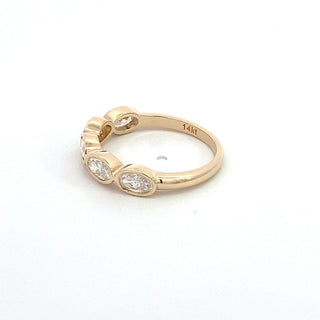 14K LAB GROWN DIAMOND WEDDING BAND 1.00CT