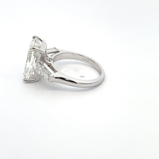 14K W/G LAB GROWN DIAMOND 8.25CT RADIANT CUT