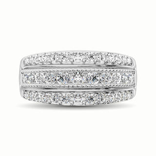 14K White Gold 1 Ct.Tw. Diamond Fashion Ring