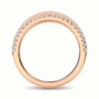 14K Rose Gold 1 1/3 Ct.Tw. Diamond Anniversary Ring