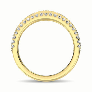 14K Yellow Gold 1 1/3 Ct.Tw. Diamond Anniversary Ring