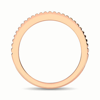14K Rose Gold 1/3 Ct.Tw. Diamond Fashion Ring