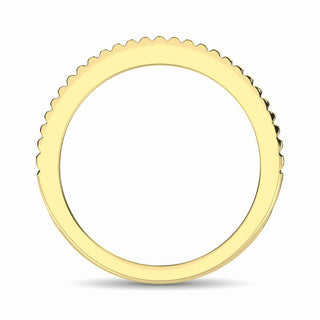 14K Yellow Gold 1/3 Ct.Tw. Diamond Fashion Ring
