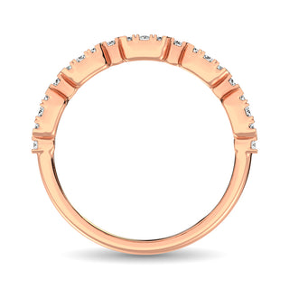 14K Rose Gold  1 Ct.Tw. Diamond Fashion Ring