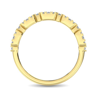 14K Yellow Gold  1 Ct.Tw. Diamond Fashion Ring