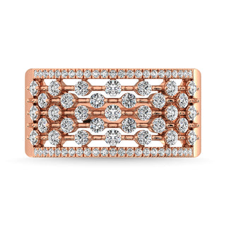 Diamond 1.Ct Ct.Tw. Fashion Band in 14K Rose Gold