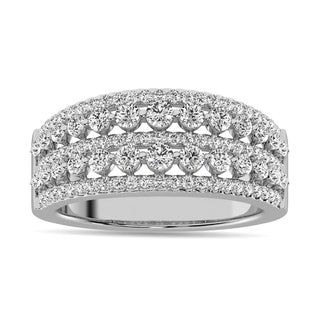 Diamond 1 ct tw Ladies Band in 14K White Gold