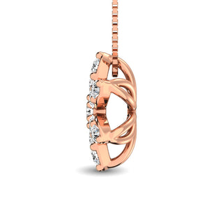 Diamond 1/4 Ct.Tw. Flower Pendant